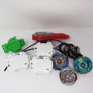 Beyblades Lot Everything Pictured